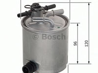 Filtru combustibil RENAULT LOGAN I combi (KS_) (2007 - 2016) Bosch F 026 402 019