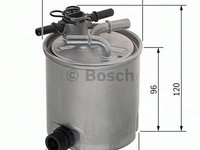 Filtru combustibil RENAULT LOGAN I (LS_) (2004 - 2020) BOSCH F 026 402 019