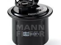 Filtru combustibil ROVER 200 hatchback (XW), ROVER CABRIOLET (XW), ROVER 400 (XW) - MANN-FILTER WK 67 x