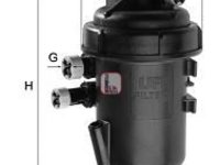 Filtru combustibil SAAB 9-3 Cabriolet (YS3F) (2003 - 2016) SOFIMA S 5125 GC piesa NOUA