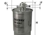 Filtru combustibil SEAT AROSA 6H FILTRON PP839/7