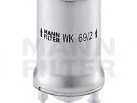 Filtru combustibil SEAT IBIZA Mk IV (6L1) - OEM - MANN-FILTER: WK69/2|WK 69/2 - Cod intern: W02231057 - LIVRARE DIN STOC in 24 ore!!!