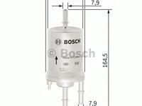 Filtru combustibil SKODA FABIA Combi (2007 - 2014) Bosch 0 450 905 959