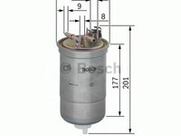 Filtru combustibil SKODA OCTAVIA 1 (1U2) (1996 - 2010) Bosch 0 450 906 374
