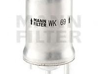 Filtru combustibil SKODA YETI (5L) - OEM - MANN-FILTER: WK69|WK 69 - Cod intern: W02283706 - LIVRARE DIN STOC in 24 ore!!!