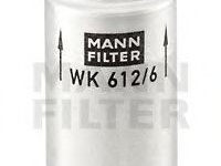 Filtru combustibil SMART CABRIO (450) - OEM - MANN-FILTER: WK612/6|WK 612/6 - Cod intern: W02180476 - LIVRARE DIN STOC in 24 ore!!!