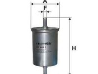 Filtru combustibil SMART FORTWO cupe 451 FILTRON PP989/1