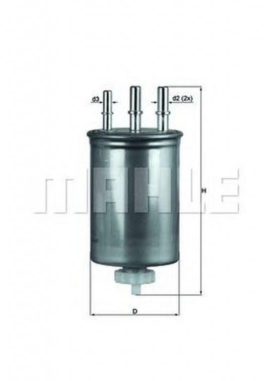 Filtru combustibil SSANGYONG ACTYON I MAHLE ORIGINAL KL505