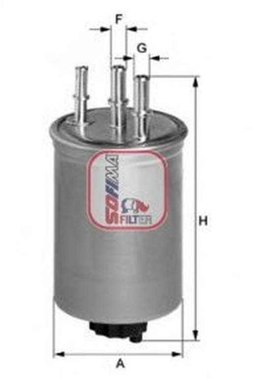 Filtru combustibil SSANGYONG ACTYON I SOFIMA S4131NR