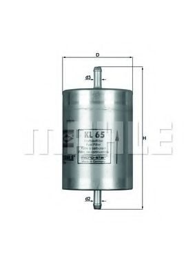 Filtru combustibil SSANGYONG REXTON (GAB) (2002 - 