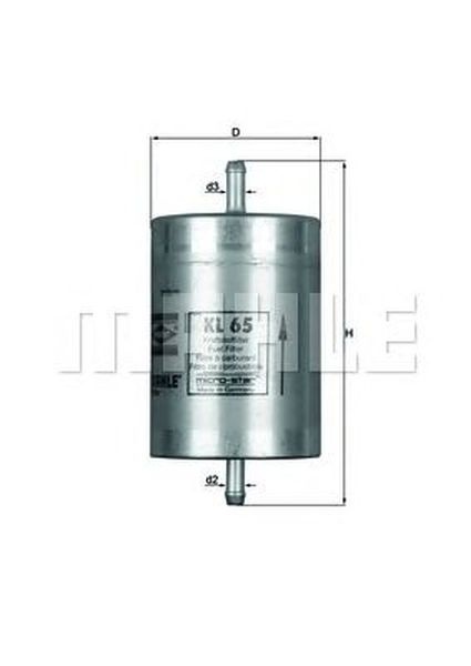 Filtru combustibil SSANGYONG REXTON GAB KNECHT KL65
