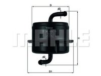 Filtru combustibil SUZUKI SWIFT Cabriolet SF413 KNECHT KL521