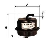 Filtru combustibil SUZUKI SWIFT II limuzina AH AJ FILTRON PP912