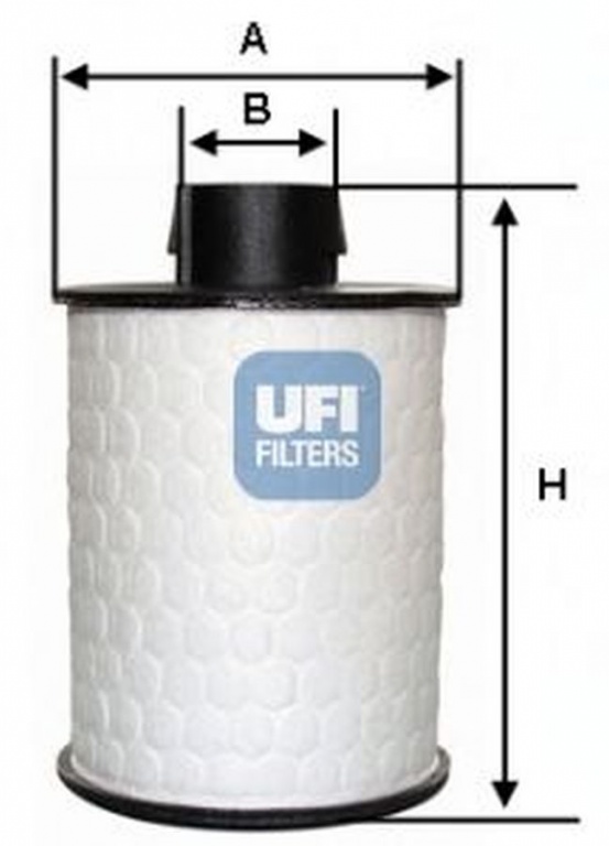 Filtru combustibil SUZUKI SWIFT III MZ EZ UFI 60.H2O.00