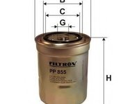 Filtru combustibil TOYOTA COROLLA (E11) (1997 - 2002) FILTRON PP855 piesa NOUA