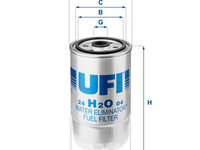 Filtru combustibil UFI 24.H2O.04