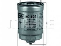 Filtru combustibil VOLVO S60 I MAHLE ORIGINAL KC104