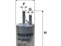 Filtru combustibil VOLVO S80 II (AS) (2006 - 2016) FILTRON PP866/4 piesa NOUA
