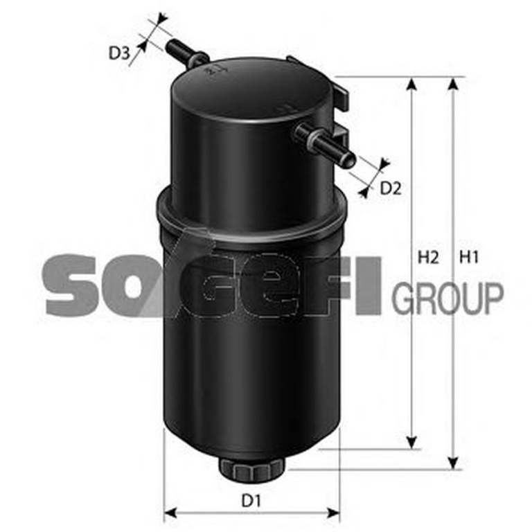 Filtru combustibil VW CRAFTER 30-50 platou sasiu 2