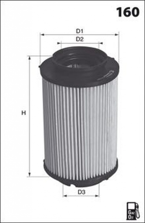Filtru combustibil VW EOS 1F7 1F8 LUCAS FILTERS LF
