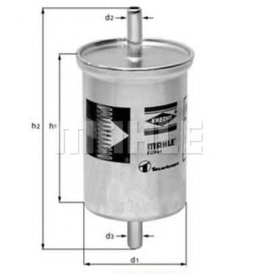 Filtru combustibil VW JETTA Mk II (19E, 1G2, 165) 