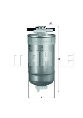 Filtru combustibil VW LT Mk II bus (2DB, 2DE, 2DK)