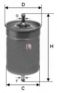 Filtru combustibil VW PASSAT (3B3) (2000 - 2005) S