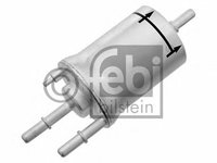 Filtru combustibil VW TOURAN (1T1, 1T2), AUDI A3 (8P1), VW RABBIT V (1K1) - FEBI BILSTEIN 26343