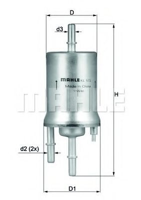 Filtru combustibil VW TRANSPORTER V platou / sasiu