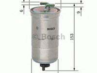 Filtru combustibil VW VENTO 1H2 BOSCH 0450906172