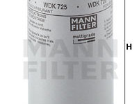 Filtru combustibil (WDK725 MANN-FILTER) ASKAM (FARGO/DESOTO),AYATS,BREDAMENARINIBUS,ERF,FENDT,MAN,MARBUS,MAZ,MAZ-MAN,MERCEDES-BENZ,NEOPLAN,NEW HOLLAND,SETRA,SOLARIS,STEYR,VAN HOOL