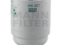 Filtru combustibil WK 821 MANN-FILTER pentru CitroEn Ax Peugeot 106 Fiat Tipo Fiat Fiorino CitroEn Saxo Fiat Brava Fiat Bravo Fiat Marea Rover 100 CitroEn Xsara Nissan March Nissan Micra