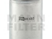 Filtru combustibil WK 829 3 MANN-FILTER pentru Ford Mondeo Ford Focus Hyundai Terracan Kia Carnival Kia Sedona Ford Tourneo Ford Transit Kia Grand Kia Bongo Kia K2900