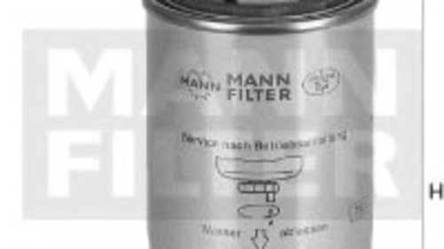 Filtru combustibil WK 842 MANN-FILTER pentru 