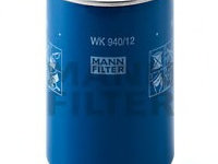 Filtru combustibil WK 940 12 MANN-FILTER pentru Vw Beetle Vw Carocha Vw Coccinelle Vw Escarabajo Vw Fusca Vw Kaefer Vw Kever Vw Super Bmw Seria 5 Bmw Seria 7 Volvo 340-360