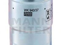 Filtru combustibil WK 940 37 x MANN-FILTER pentru Mitsubishi Montero Mitsubishi Pajero Mitsubishi Pajeroshogun Mitsubishi Shogun Mitsubishi Canter