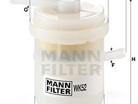 Filtru combustibil (WK52 MANN-FILTER) DAEWOO