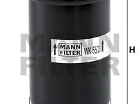 Filtru combustibil (WK552 MANN-FILTER) CHEVROLET,DAEWOO,ZAZ