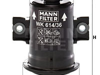 Filtru combustibil (WK61436X MANN-FILTER) HONDA,TOYOTA