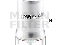 Filtru combustibil (WK691 MANN-FILTER) AUDI,SEAT,SKODA,VW