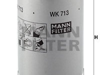 Filtru combustibil (WK713 MANN-FILTER) VOLVO