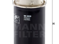 Filtru combustibil (WK8038 MANN-FILTER) LAND ROVER