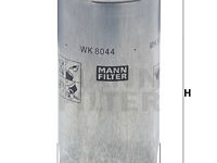 Filtru combustibil (WK8044X MANN-FILTER) CASE IH,NEW HOLLAND,STEYR