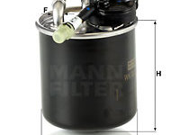 Filtru combustibil (WK82017 MANN-FILTER) MERCEDES-BENZ