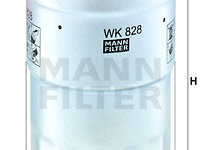 Filtru combustibil (WK828X MANN-FILTER) FORD,FORD AUSTRALIA,MAZDA,METROCAB,MITSUBISHI,NISSAN,TOYOTA,VW