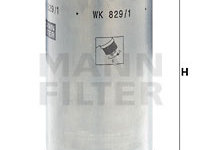 Filtru combustibil (WK8291X MANN-FILTER) SEAT