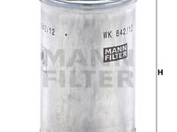 Filtru combustibil (WK84212X MANN-FILTER) SEAT,VW