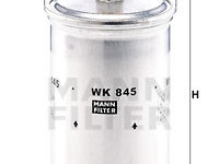 Filtru combustibil (WK845 MANN-FILTER) ISDERA,MERCEDES-BENZ,PUCH