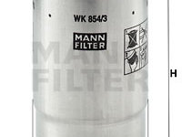 Filtru combustibil (WK8543 MANN-FILTER) ALFA ROMEO