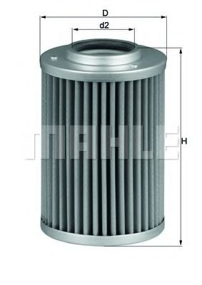 Filtru cutie de viteze automata IVECO EuroTech MP (1992 - 2016) MAHLE ORIGINAL HX 40